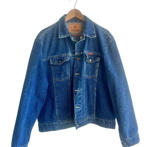 Wrangler Other - WRANGLER Jean Jacket Like New Condition - Men's Medium